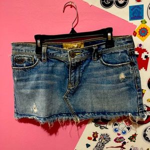 Hollister Jean skirt